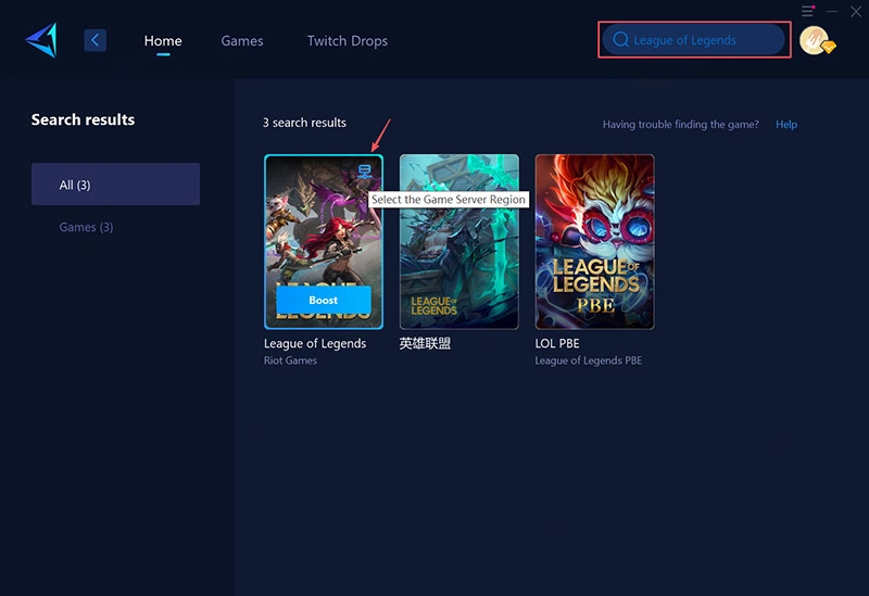 Как GearUP помогает снизить задержки в League of Legends