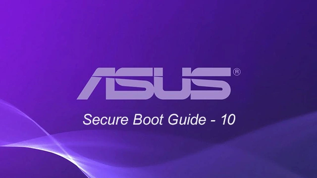 ASUS 메인보드 Secure Boot 가이드 - 10