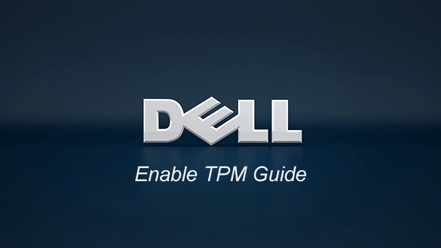 DELL Motherboard TPM Enable Guide