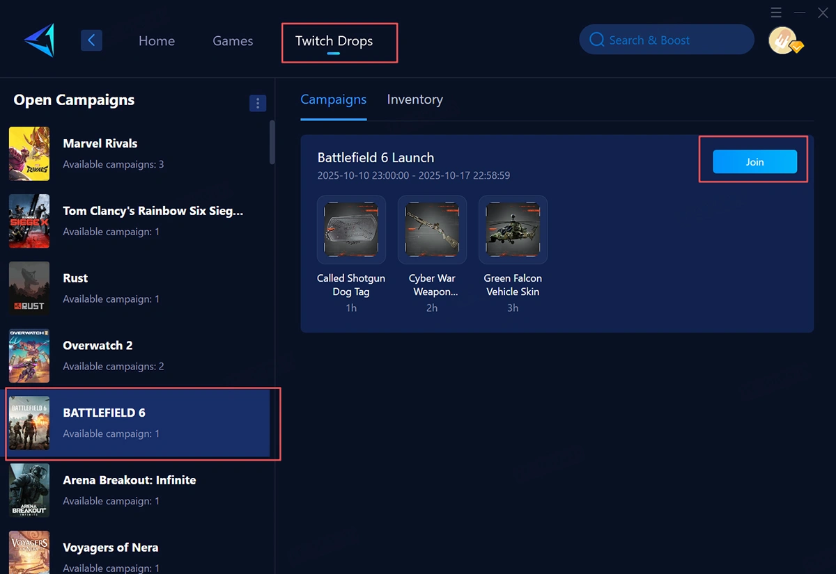 How to Easily Get Battlefield 6 Twitch Drops