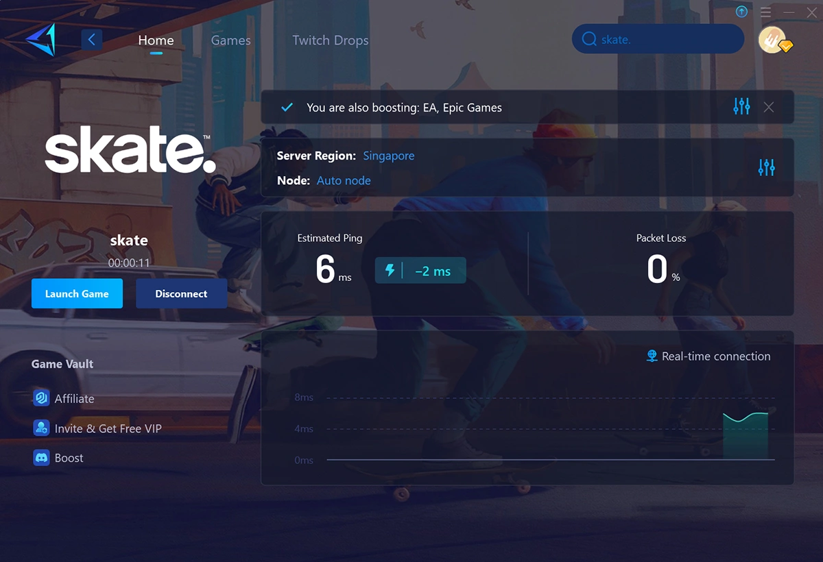 How to Fix Lags in skate.?