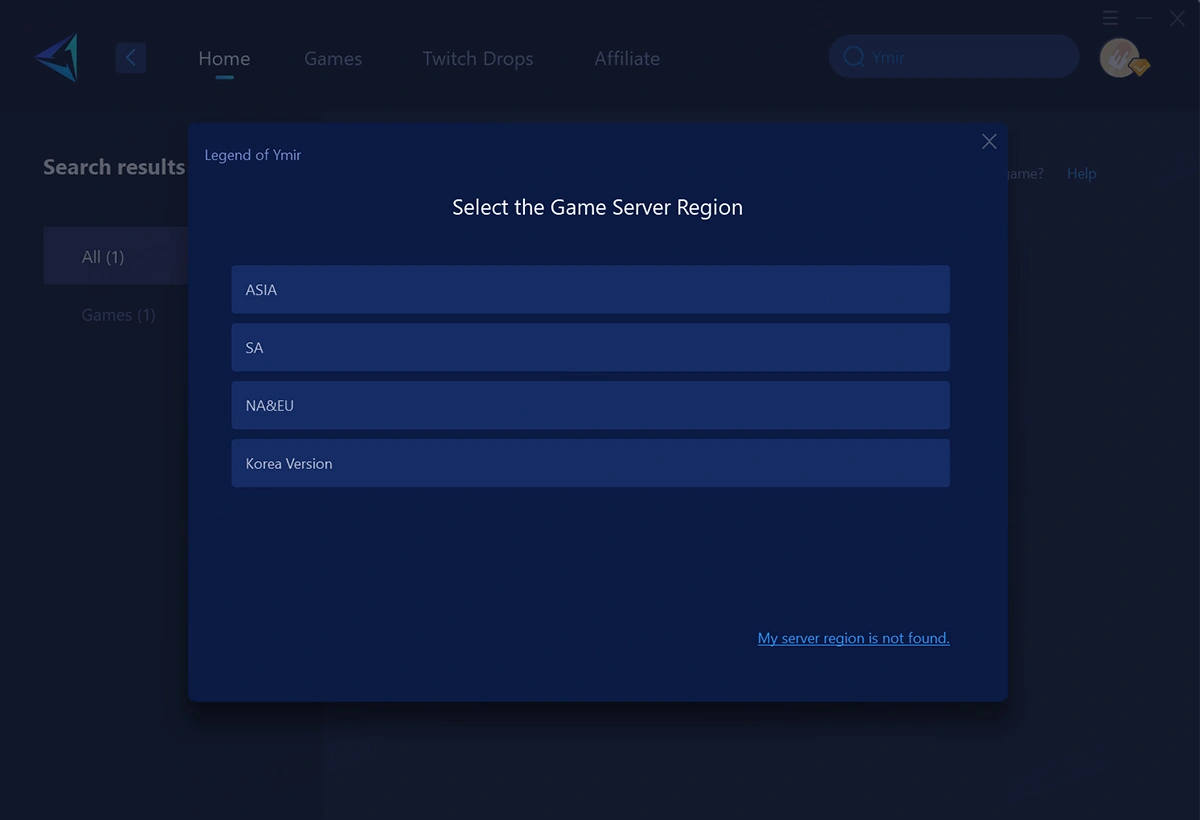 How to Resolve Legend of Ymir Unable to Connect to Server
