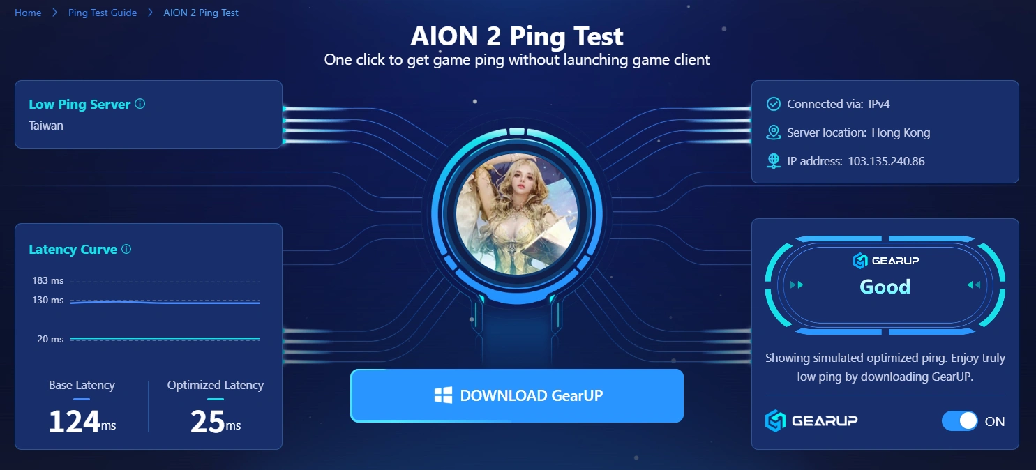 How to Test Ping for Aion 2 Servers?