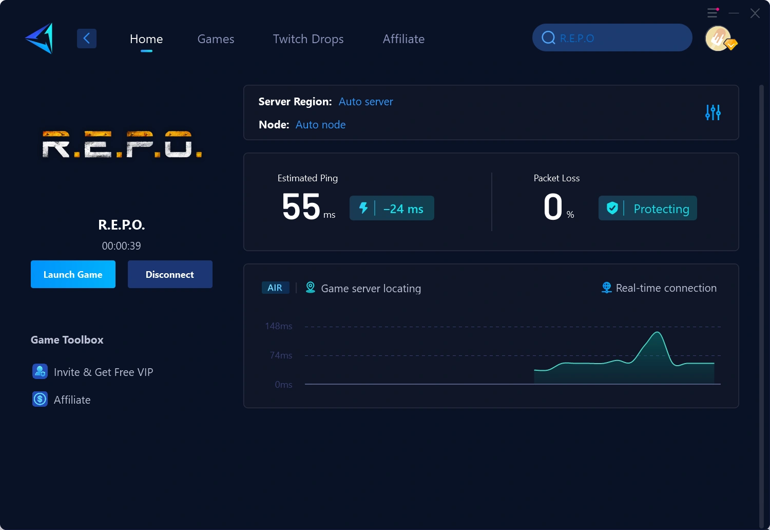 Как исправить ошибку ClientTimeout в R.E.P.O