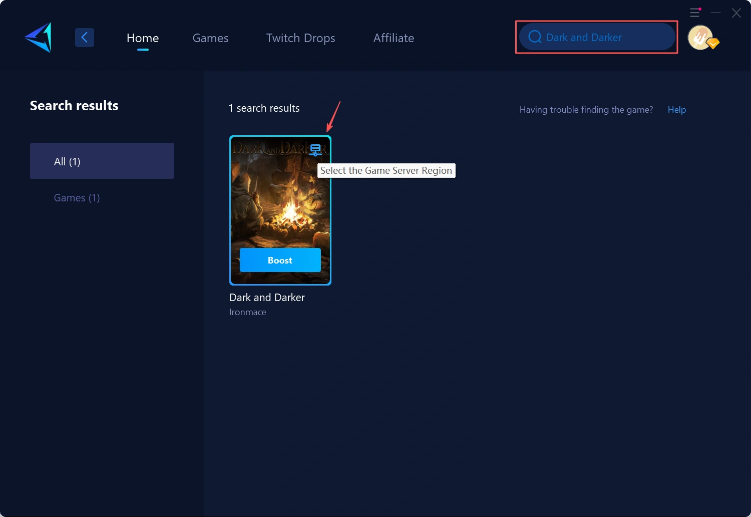 『Dark and Darker』のサーバー接続問題の解決方法