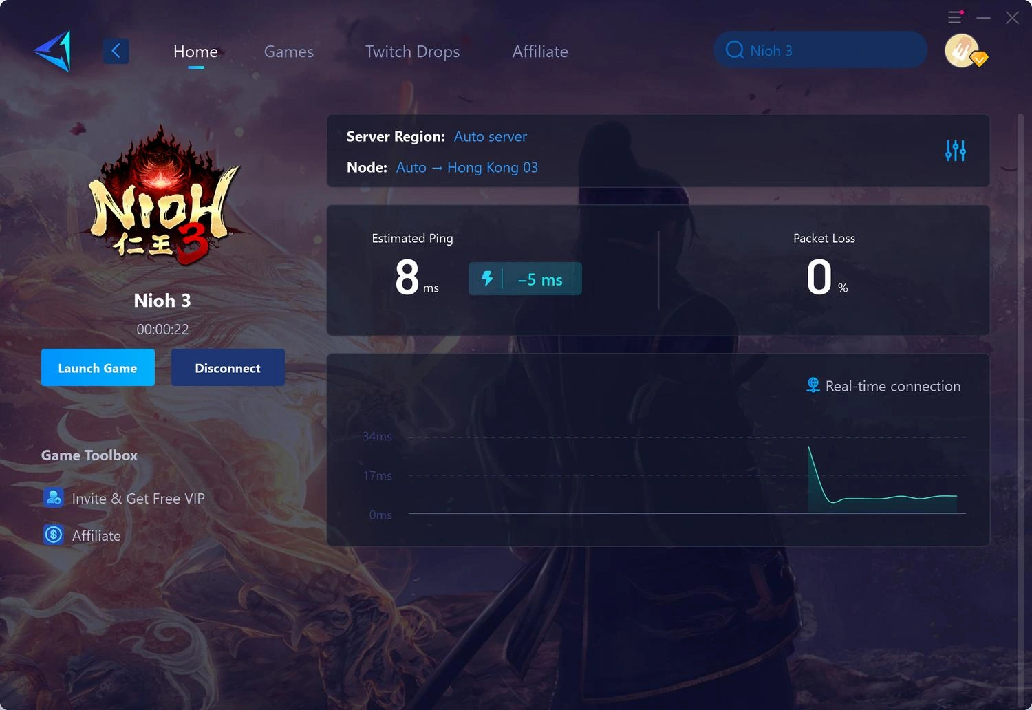 Nioh 3でフレンドや協力プレイに接続できないエラーの修正方法