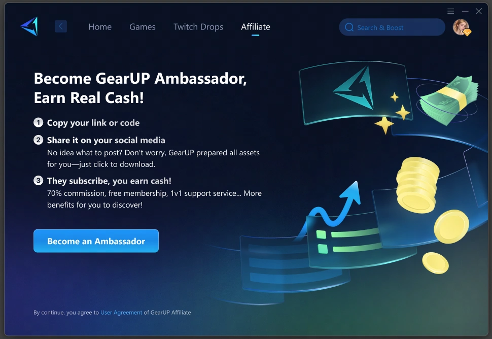 How to Join GearUP Affiliate