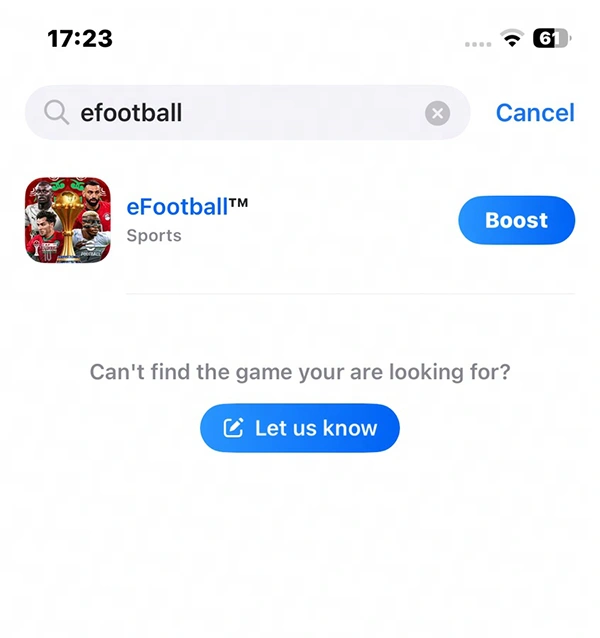 GearUP Mobileを使用してネットワークのラグを軽減する