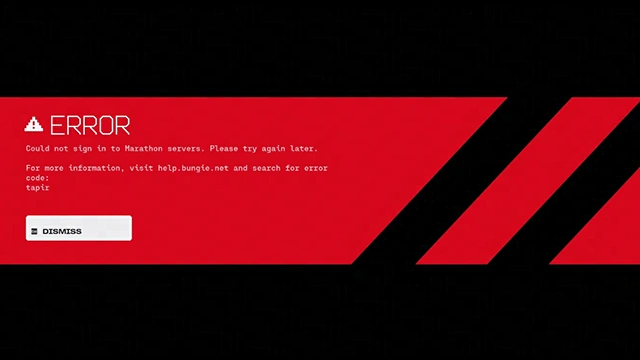 Fix Marathon Tapir Error Code on PlayStation and Xbox | Comprehensive Guide