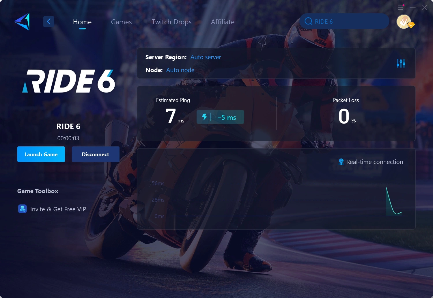 RIDE 6でラグの問題を解決する方法