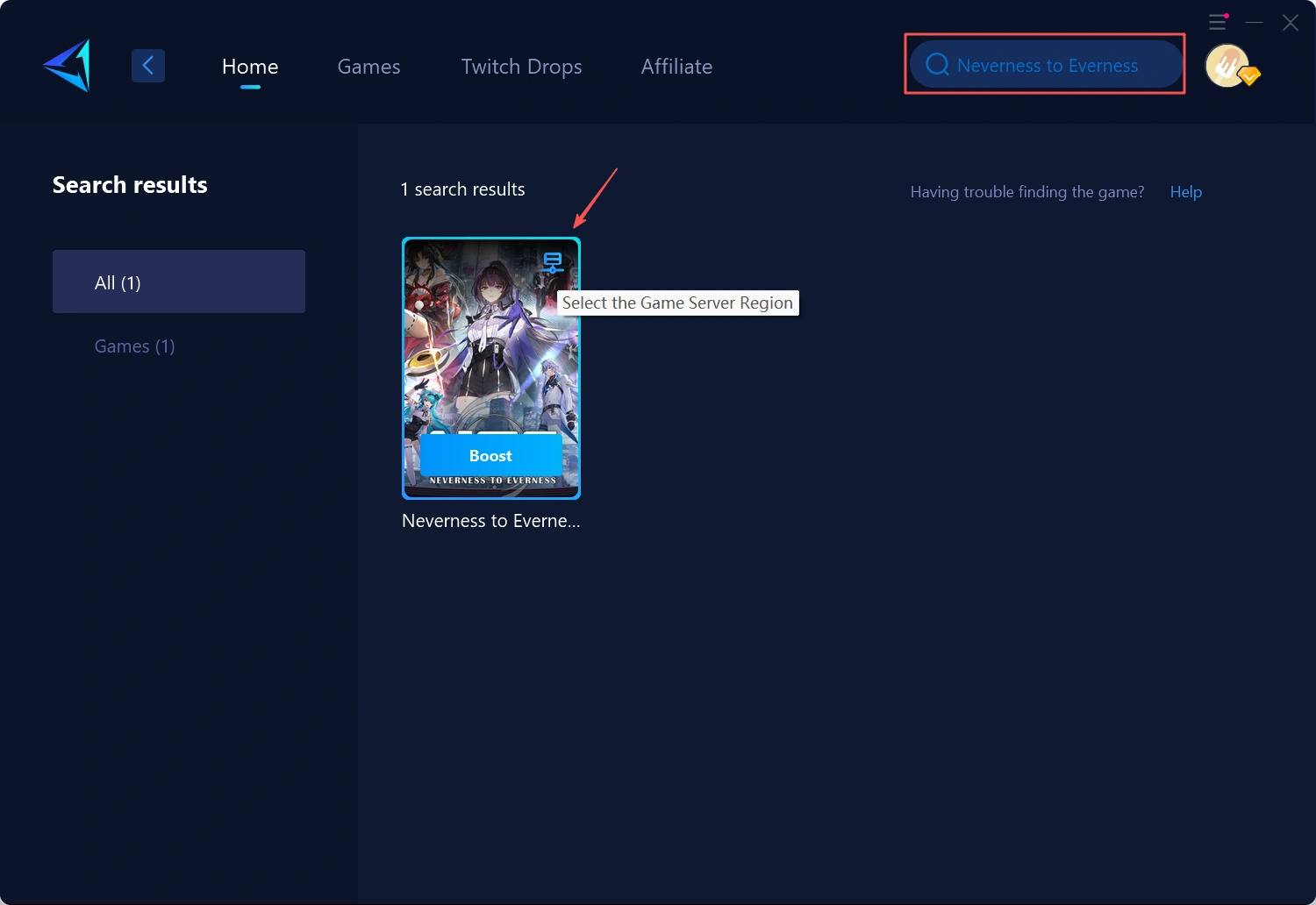 Solving NTE Lag with GearUP