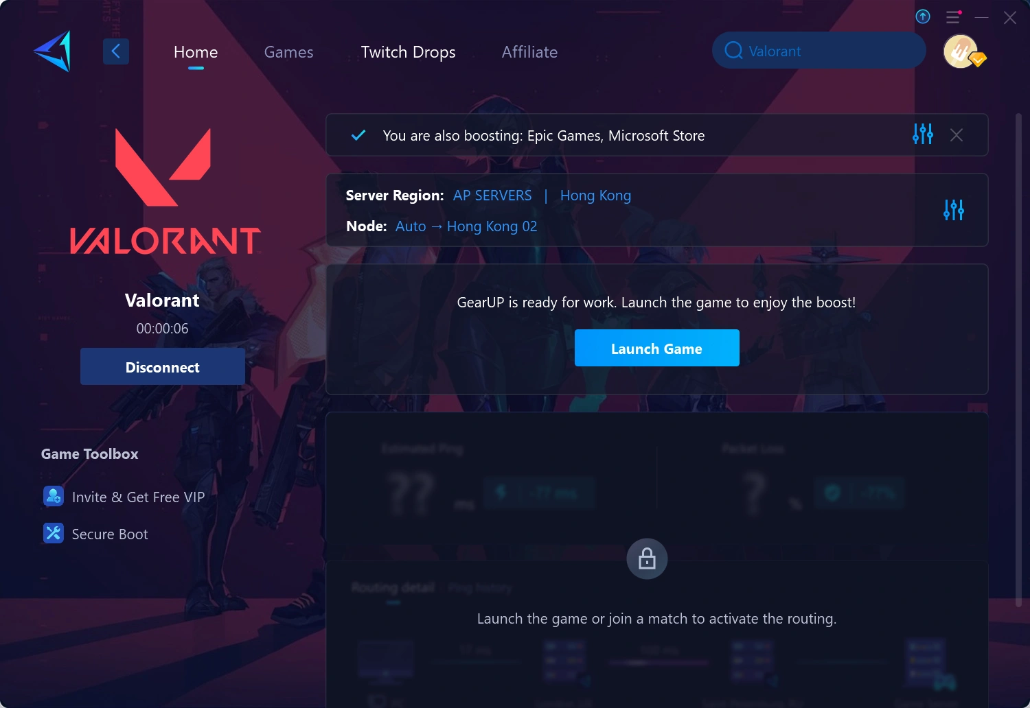 Improving Valorant Download Stability with GearUP