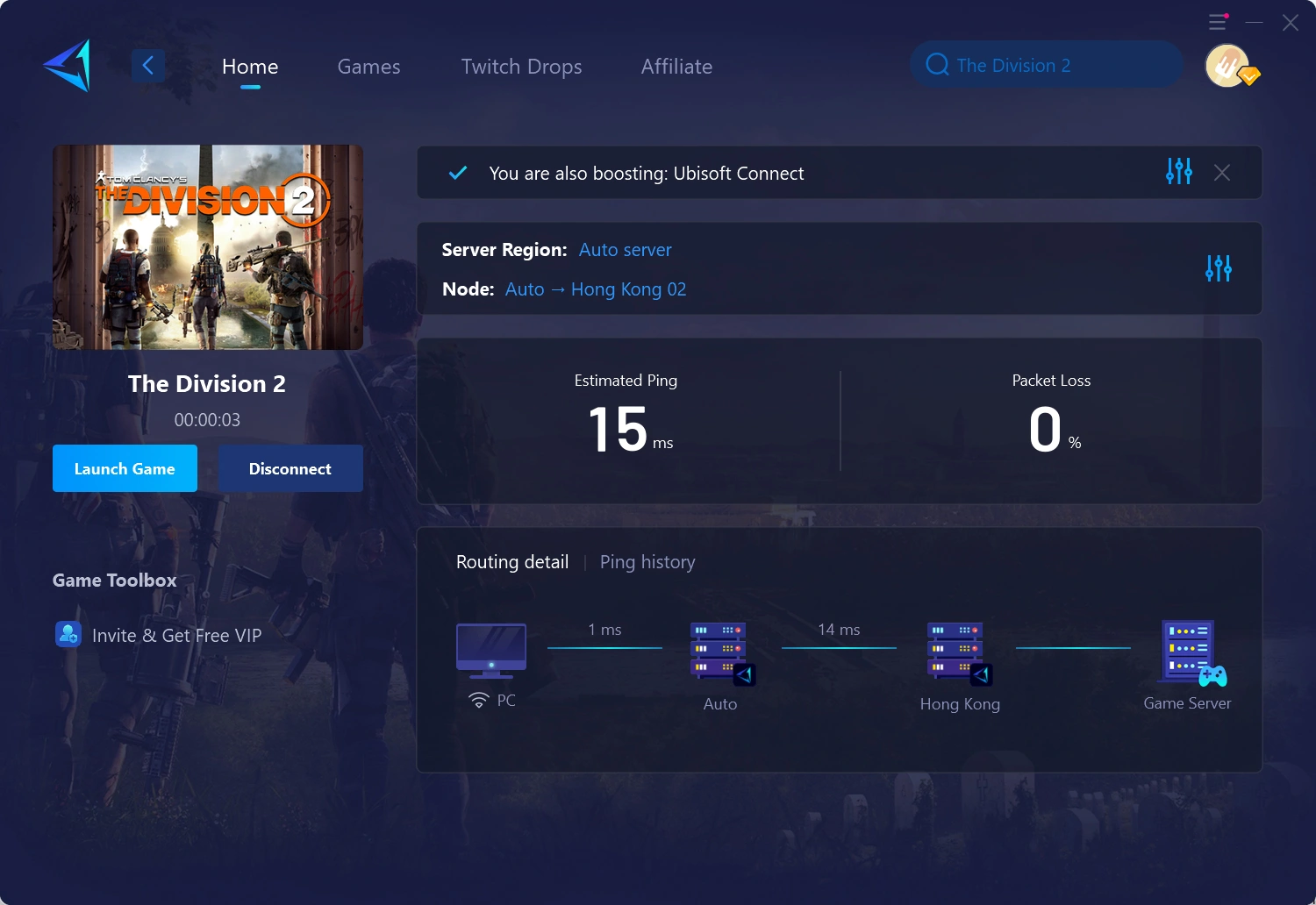 How to Fix High Ping in The Division 2