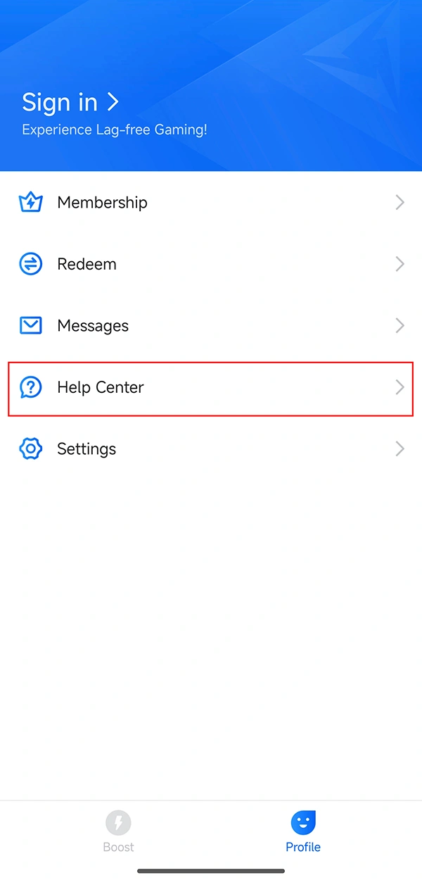 Come inviare un feedback nel GearUP Router