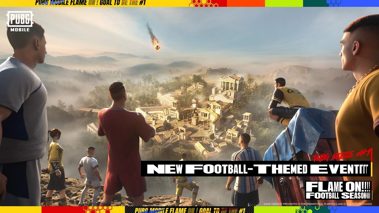PUBG Mobile Event Preview: Blue Lock, Japan Rewards, and Flame on Football