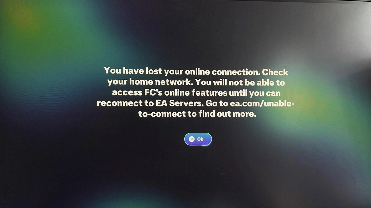 EA FC 26 Server Connection Error