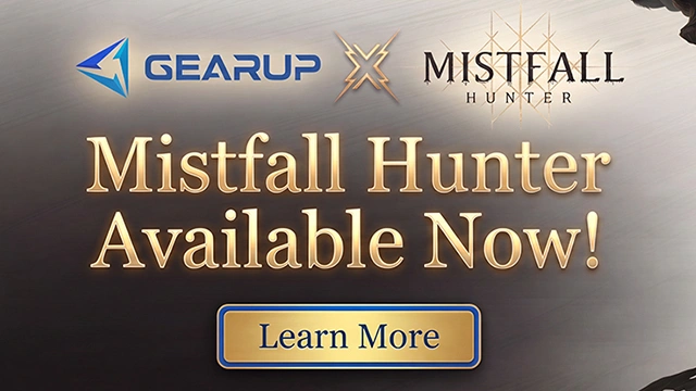 Mistfall Hunter é lançado mundialmente hoje, GearUP oferece 5 dias de boost grátis para jogadores