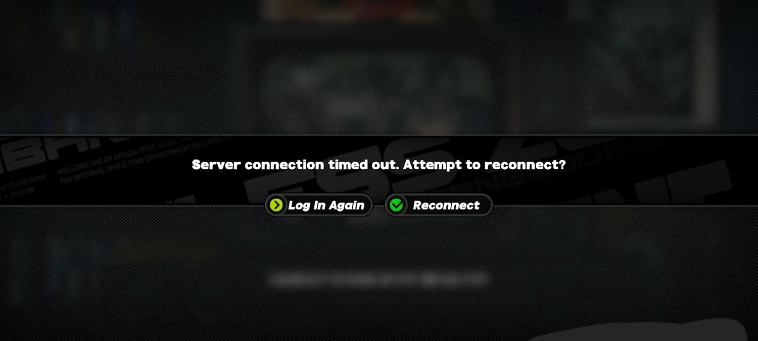 Zenless Zone Zero Server Connection Timeout Error