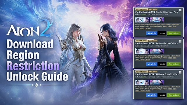 AION 2 Download Region Restriction Unlock Guide