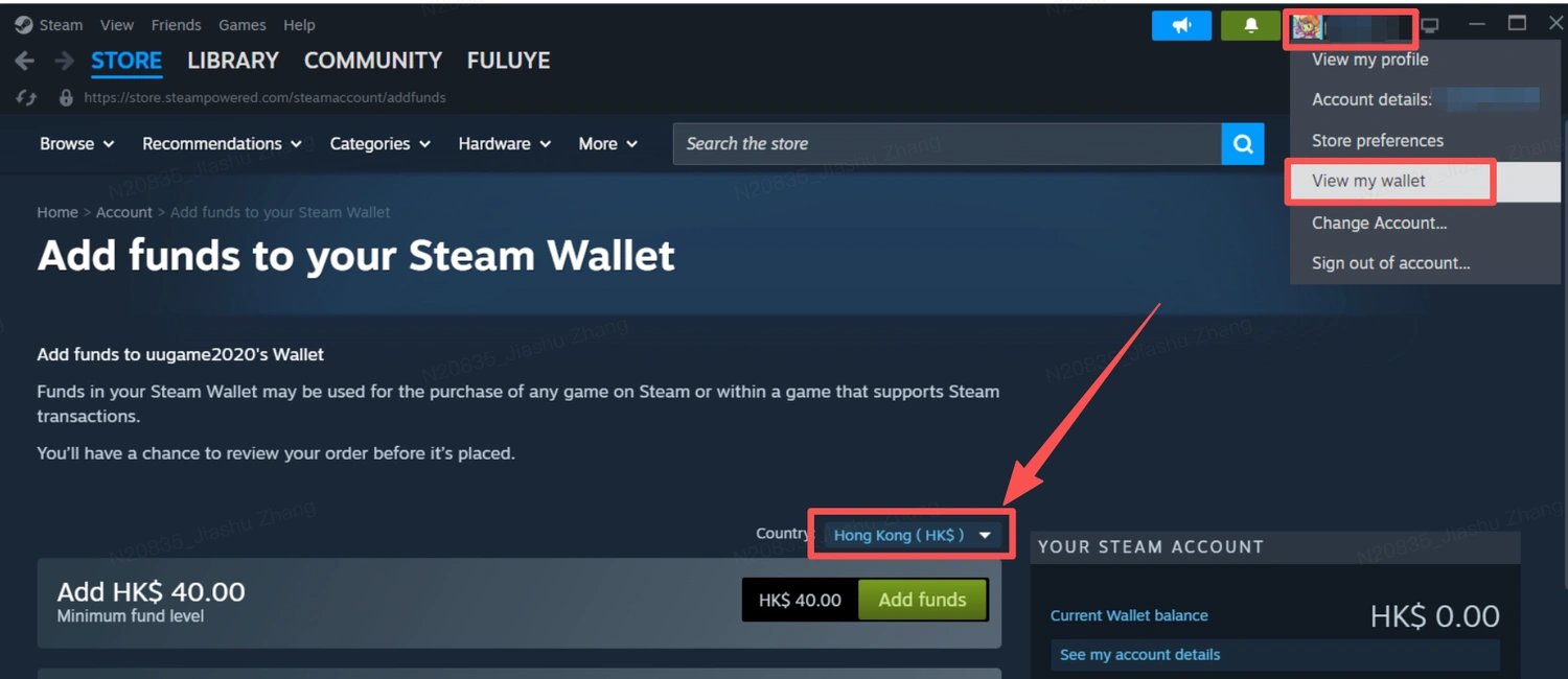 Change Steam Region