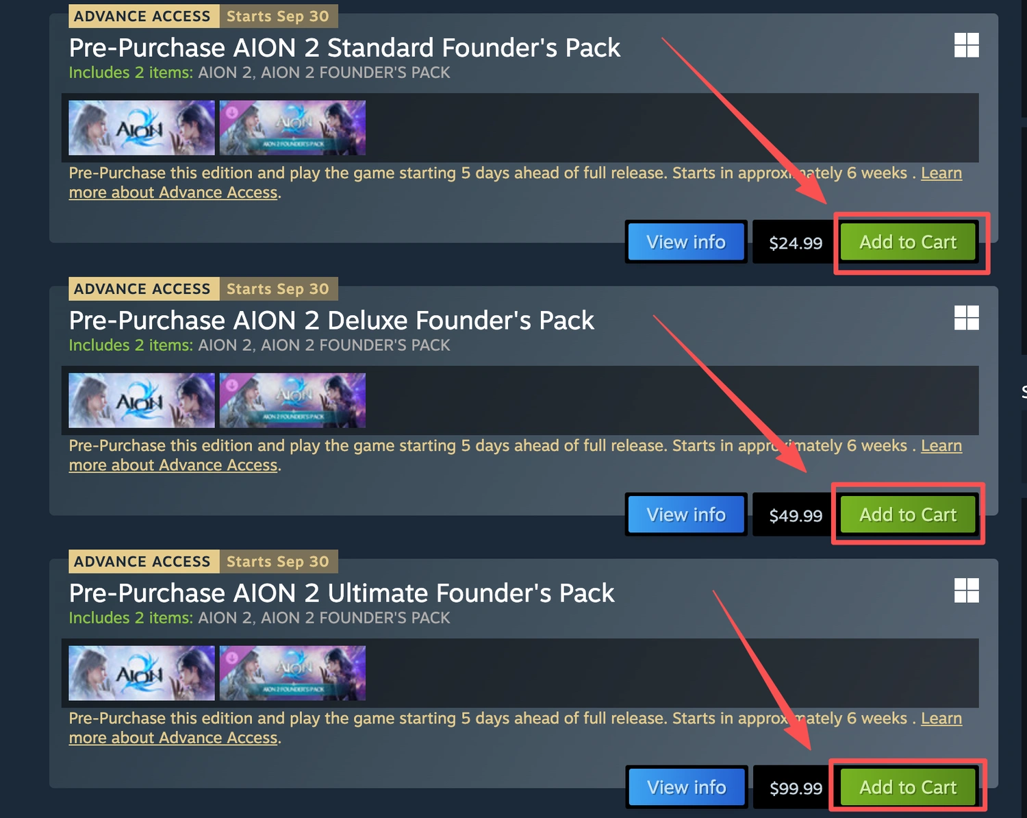 Purchase the FOUNDER'S PACK to Complete the Switch