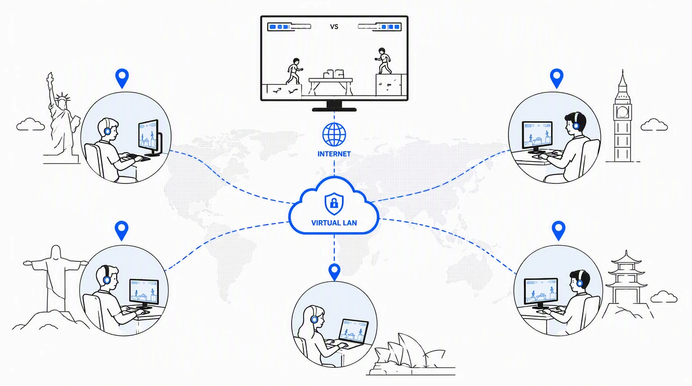 Virtual LAN for Gaming: How to Play LAN Games With Friends Who Are Not in the Same Room