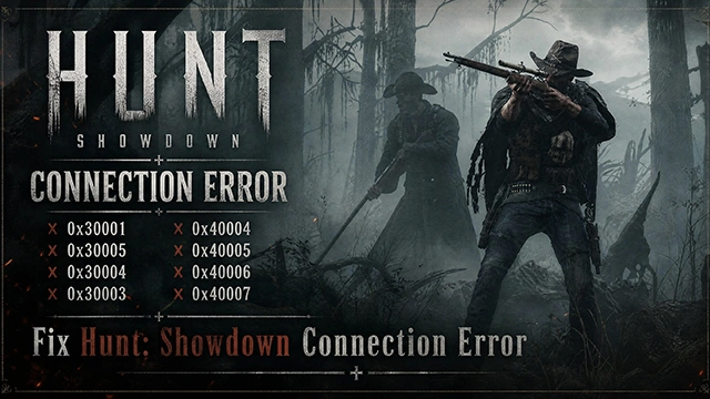 Hunt: Showdownの接続エラーを修正する方法