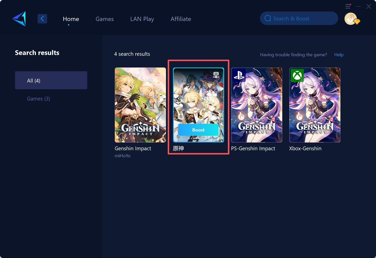 Playing the Chinese Server From Overseas With GearUP