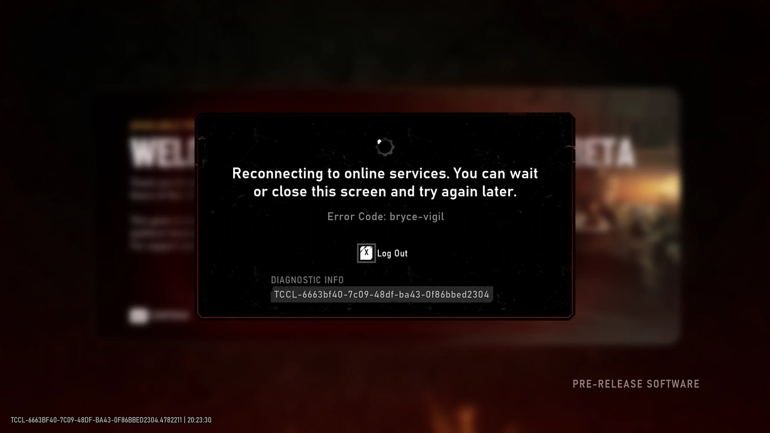 Gears of War: E-Day Server Connection Failed