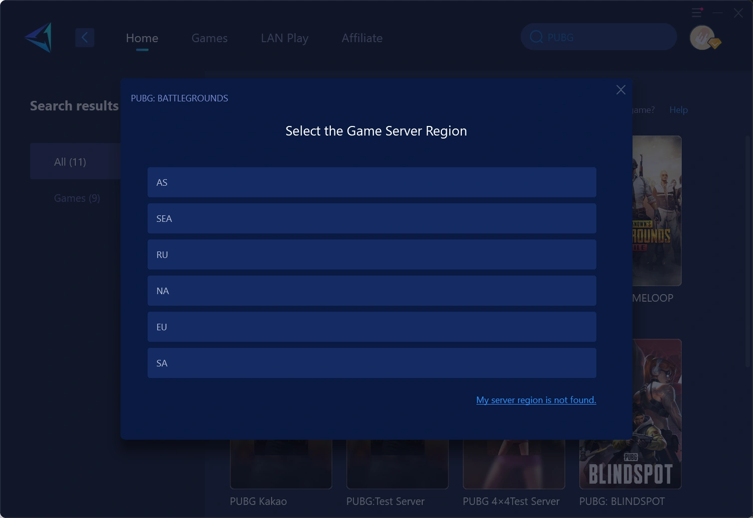 Como o GearUP ajuda com problemas de conexão e atribuição incorreta de servidor no PUBG